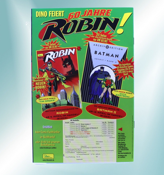 DC Comics Batman präsentiert Comic Nr. 4: 60 Jahre Robin von Dino
